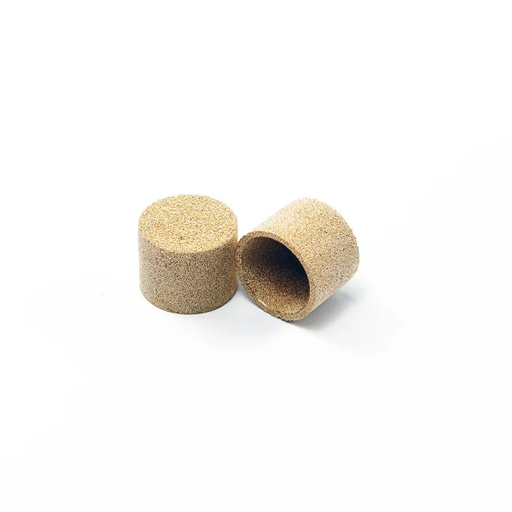 BRONZE FILTER CAP 13X17X29.5 40MICRON 
