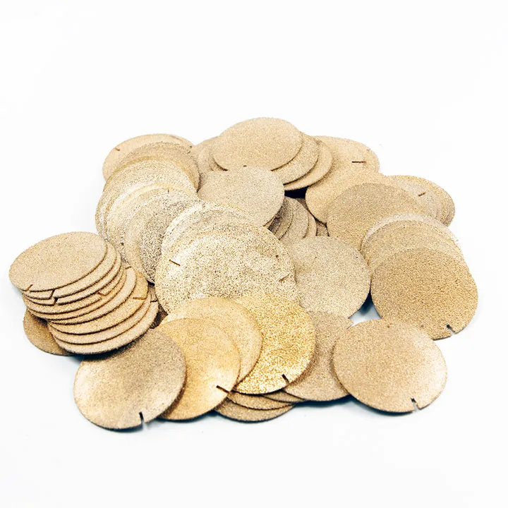  Bronze Brass Filter - BRONZE FILTER DISC 7.94X3.17 40MICRON 
