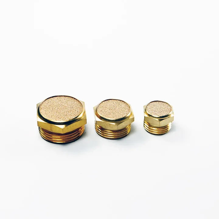 SINTERED BRONZE MUFFLER TYPE V-B 3/8 BSP