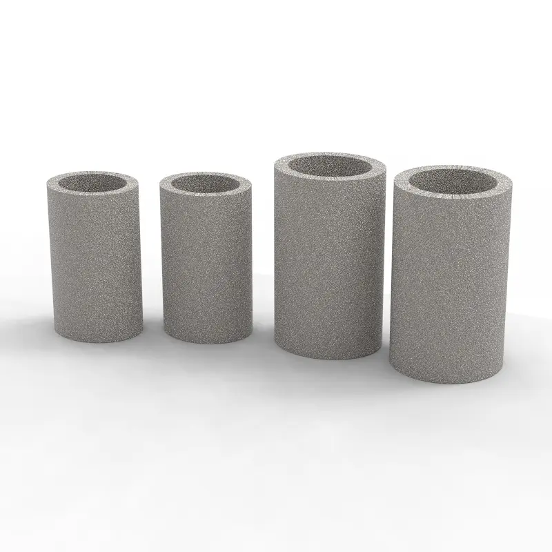  sintered porous air filter - STEEL FILTER TUBE 21X26X30 5MICRON