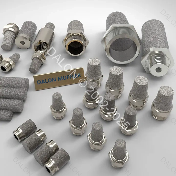  female thread sintered filter element - STEEL FILTER CARTRIDGE 7.6X15X44 40MICRON